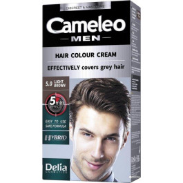 Delia Cosmetics Краска для мужчин  Cameleo Men 5.0 Светло-коричневый 30 мл (5901350445853)
