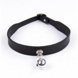 DS Fetish Collar black with bell (262412082)