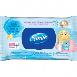 Smile Туалетний папір  Вологий Дитячий 44 шт. (4823071657005)