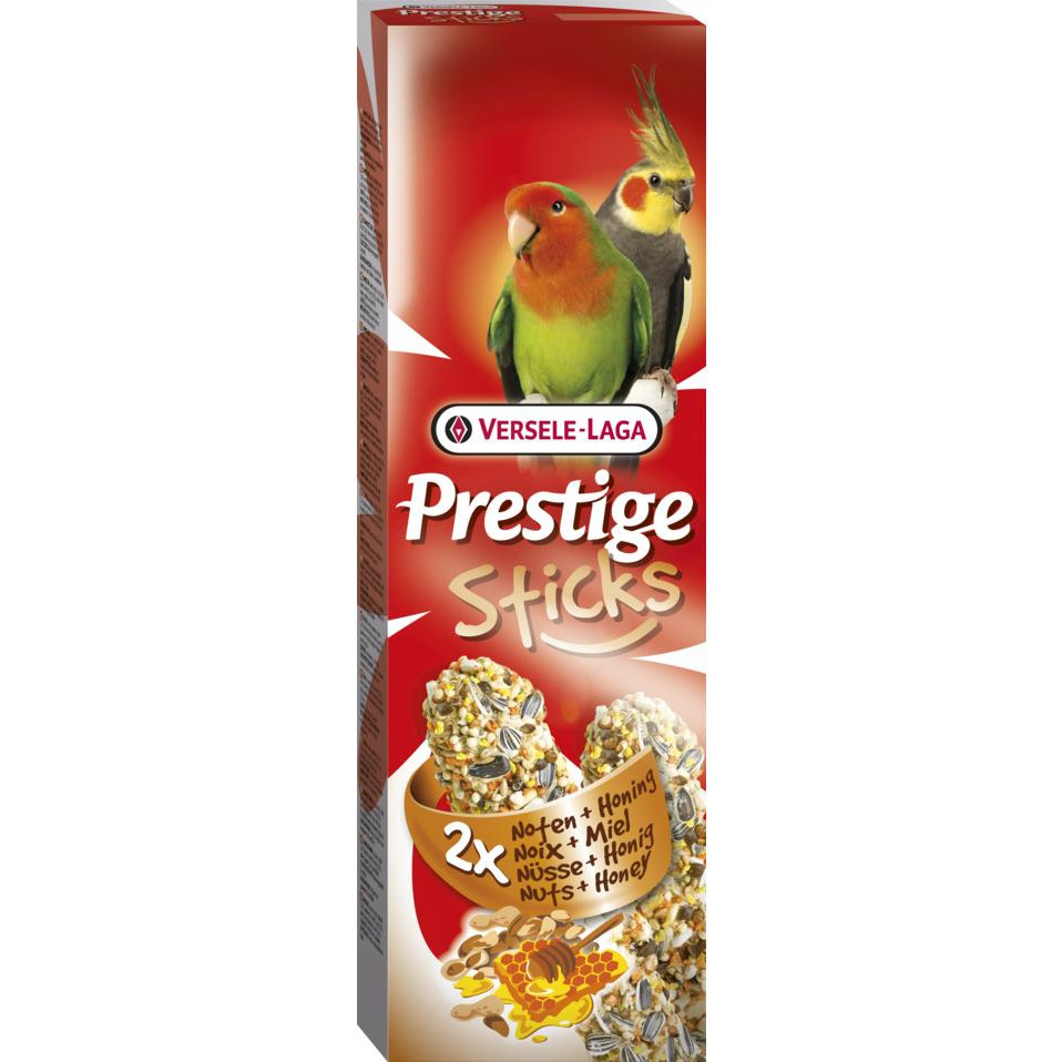 Versele-Laga Prestige Sticks Big Parakeets Nuts & Honey 2 штх70 г (223130) - зображення 1