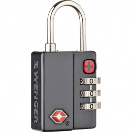 Wenger Замок кодовий,  TSA Combination Lock, чорний