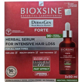Bioxsine Сироватка проти випадання волосся  Дермаджен Форте 3 флакони х 50 мл (4820229610356)