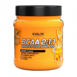 Evolite Nutrition BCAA 2:1:1 400 g /70 servings/ Orange