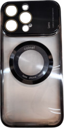 K-and-T Чохол ТПУ із захистом об'єктива та MagSafe для Apple iPhone 14 Black