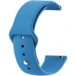 BeCover Силіконовий ремінець  для Huawei Watch GT 2 42mm Light Blue (710520)