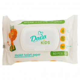 Dada Туалетний папір  Дитячий вологий 50 шт. (4823071659726)