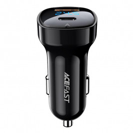 Acefast B4 Fast Charge Car Charger 66W Black (AFB4B)