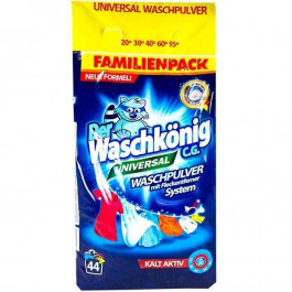 Waschkonig Стиральный порошок Universal 3.036 кг (4260418931334)