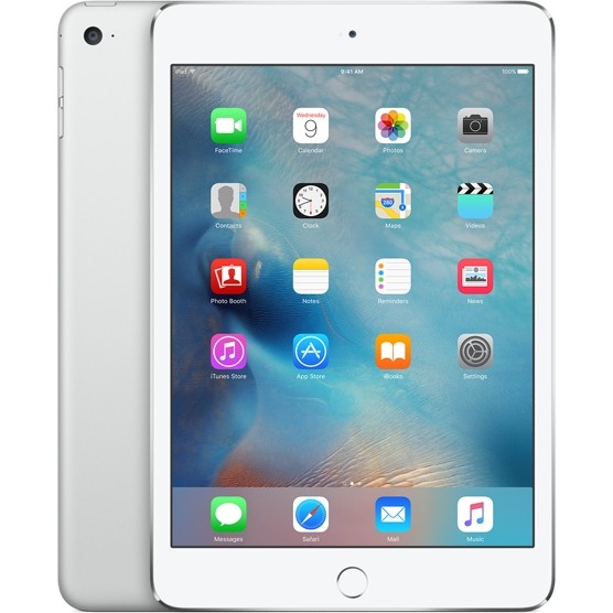 Apple iPad mini 4 Wi-Fi 128GB Silver (MK9P2) - зображення 1