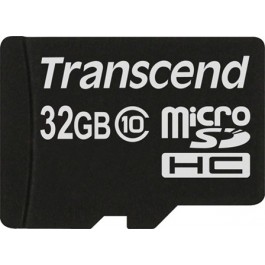 Transcend 32 GB microSDHC class 10 TS32GUSDC10