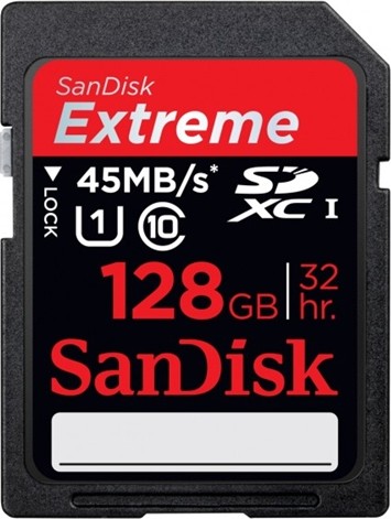 SanDisk 128 GB Extreme SDXC UHS-I SDSDX-128G-X46 - зображення 1