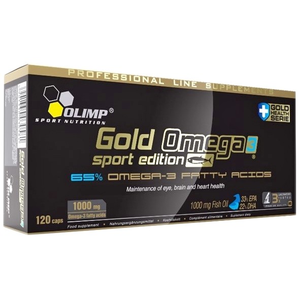 Olimp Gold Omega 3 Sport Edition 120 caps - зображення 1