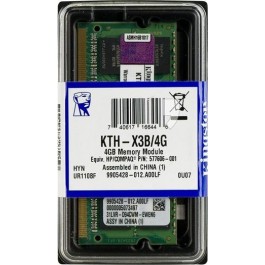 Kingston 4 GB SO-DIMM DDR3 1333 MHz (KTH-X3B/4G)