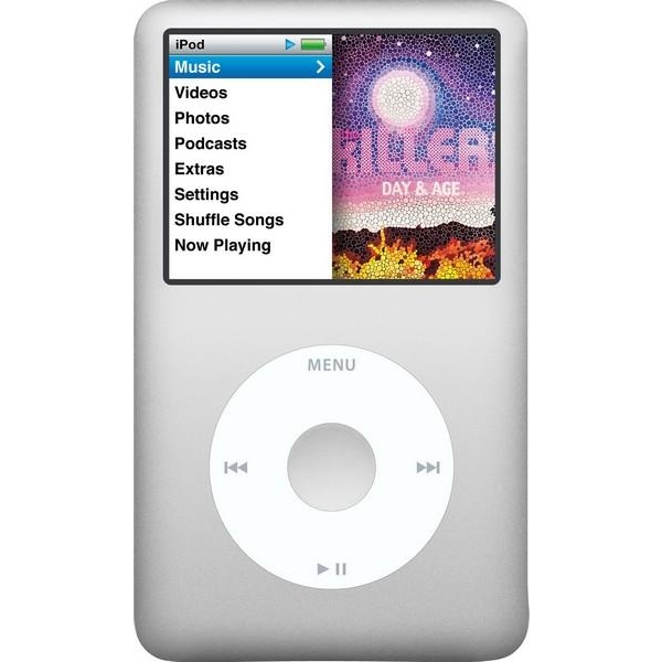 Apple iPod classic 160GB Silver (MC293) - зображення 1