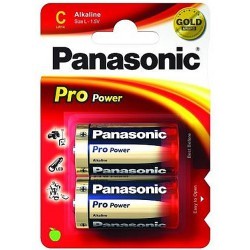 Panasonic C bat Alkaline 2шт Pro Power (LR14XEG/2BP)