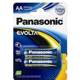 Panasonic AA bat Alkaline 2шт EVOLTA (LR6EGE/2BP)