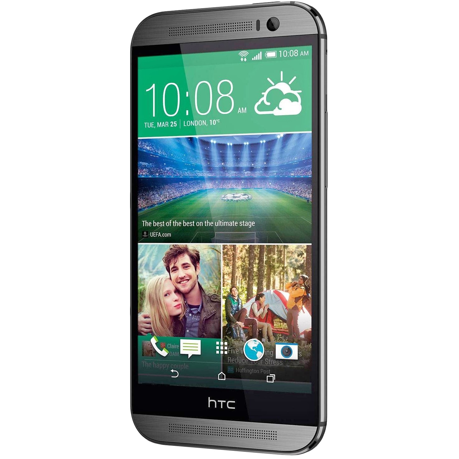 HTC One (M8) Dual Sim Gunmetal Gray - зображення 1