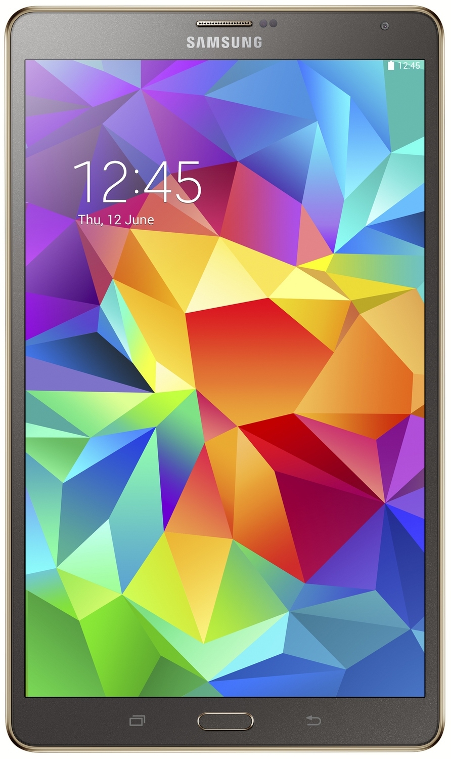 Samsung Galaxy Tab S 8.4 (Titanium Bronze) SM-T700NTSA - зображення 1