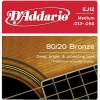 Струни для акустичної гітари D'Addario EJ12
