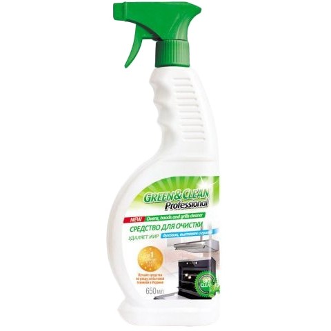 Green&Clean Засіб для чищення духовок, грилів, витяжок 650 мл GC00188 (4823069700188) - зображення 1