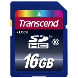 Transcend 16 GB SDHC Class 10 TS16GSDHC10