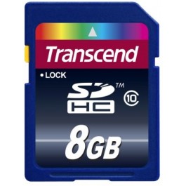 Transcend 8 GB SDHC class 10 TS8GSDHC10