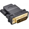 UGREEN HDMI - DVI Black (20124) - зображення 1
