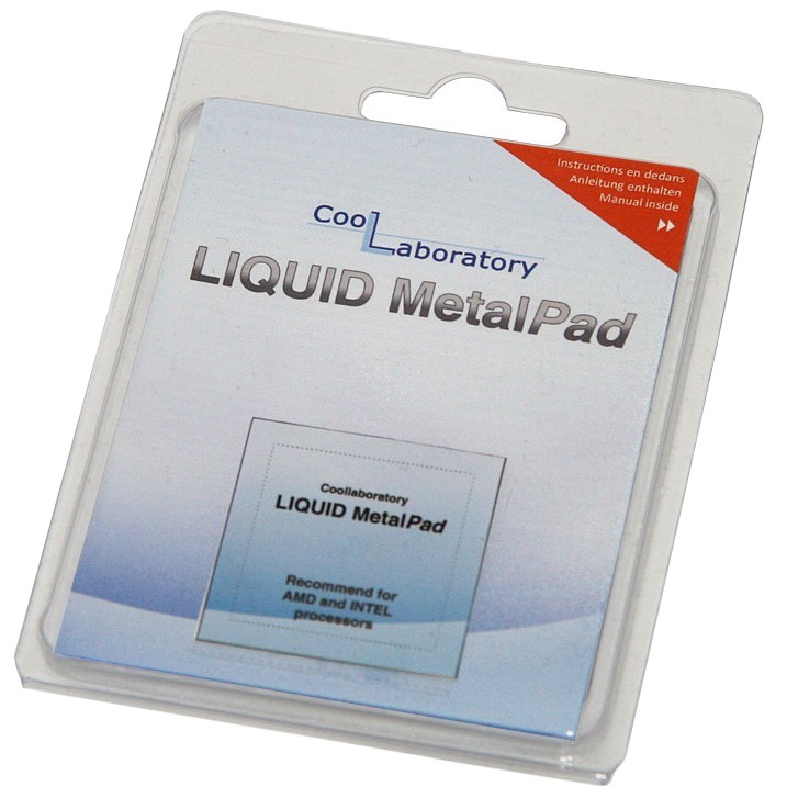 Coollaboratory Liquid MetalPad 1xCPU (CL-LMP-1-CPU) - зображення 1