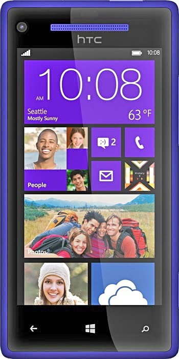 HTC Windows Phone 8X (Blue) - зображення 1
