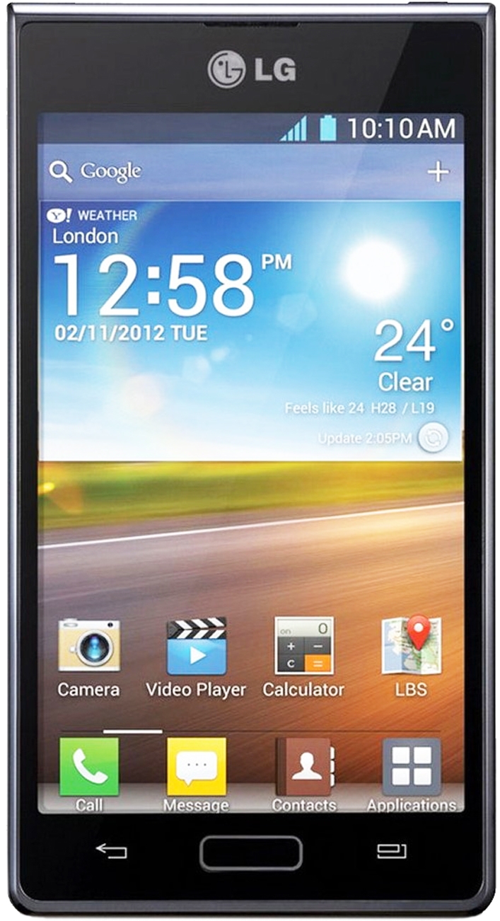 LG P705 Optimus L7 (Black) - зображення 1