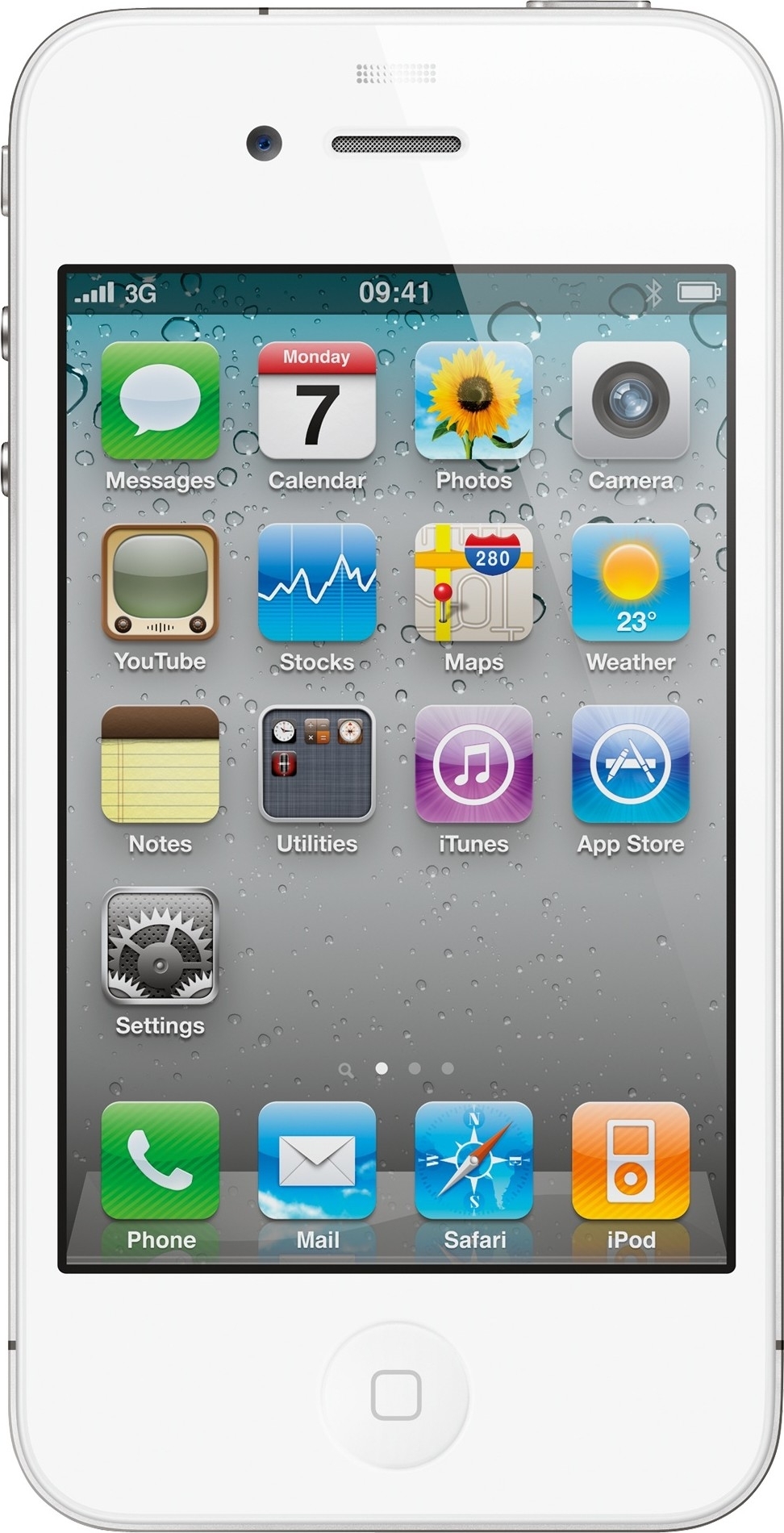 Apple iPhone 4 16GB NeverLock (White) - зображення 1