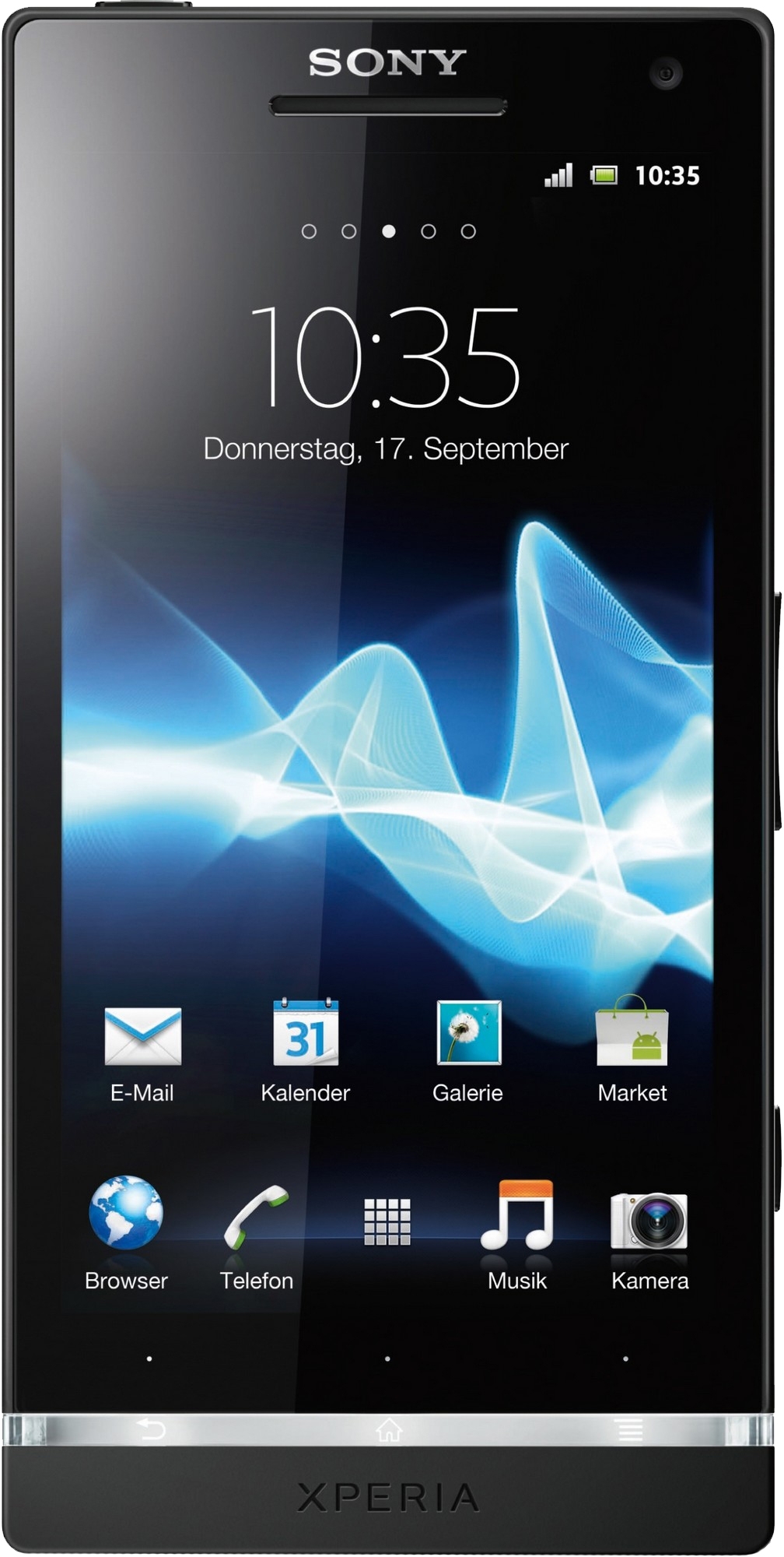 Sony Xperia S (Black) - зображення 1