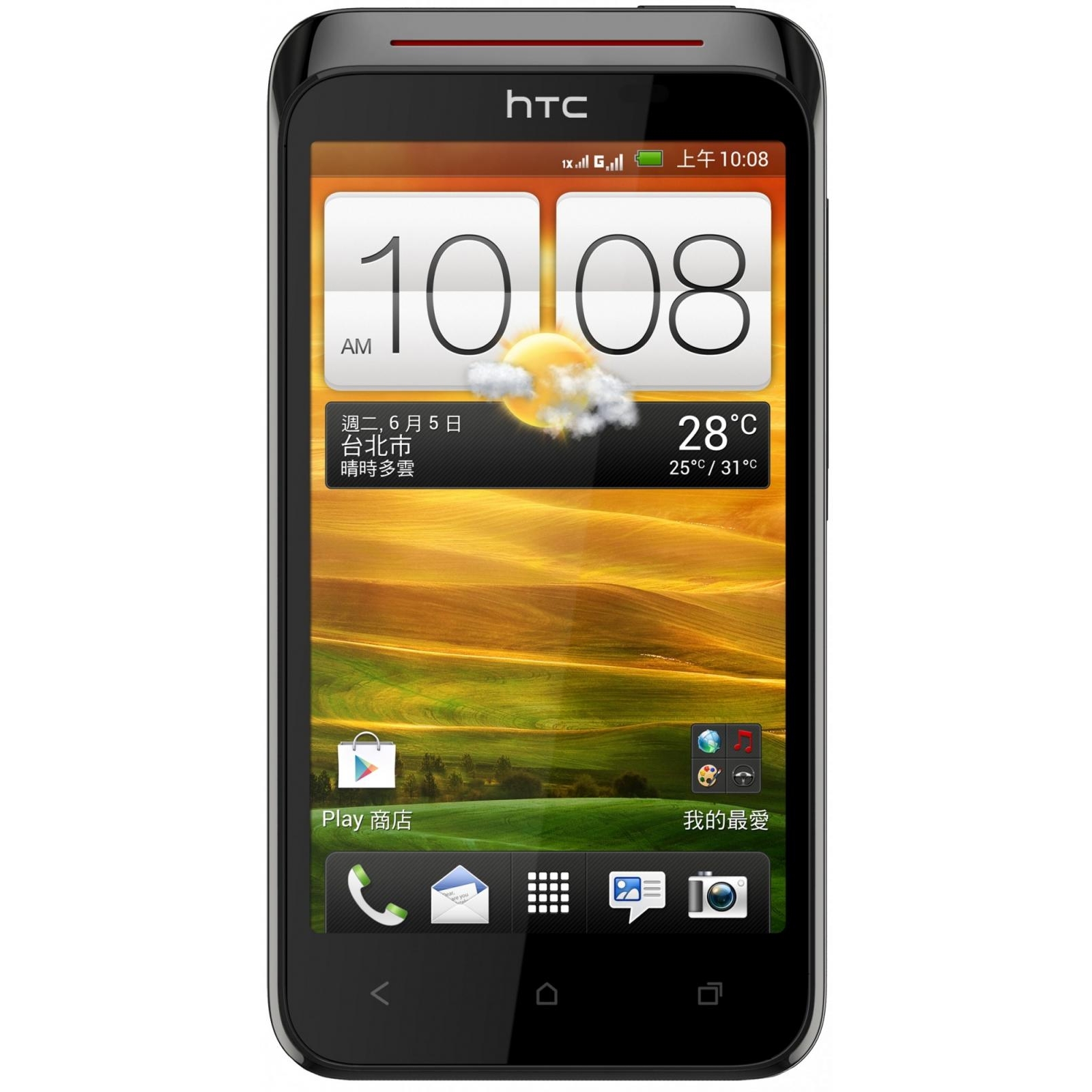HTC Desire VC T328d (Black) - зображення 1