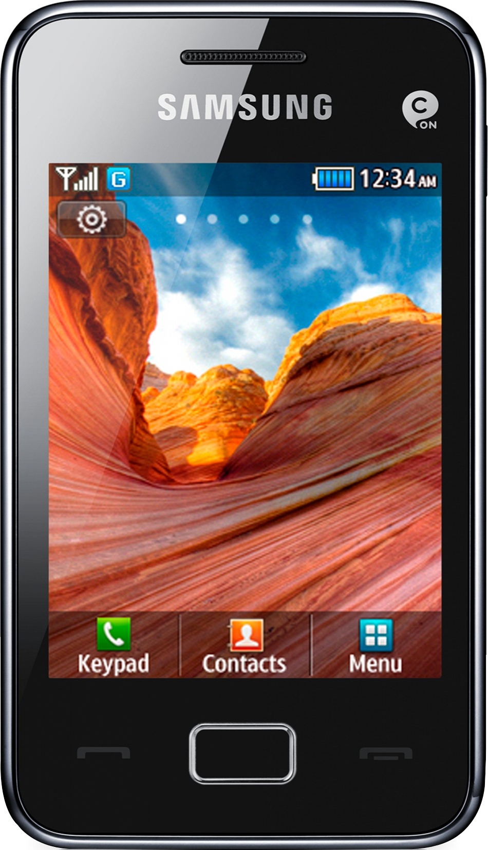 Samsung S5222 Star 3 Duos (Black) - зображення 1