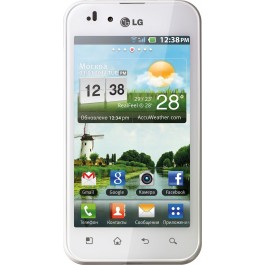 LG P970 Optimus Black (White)