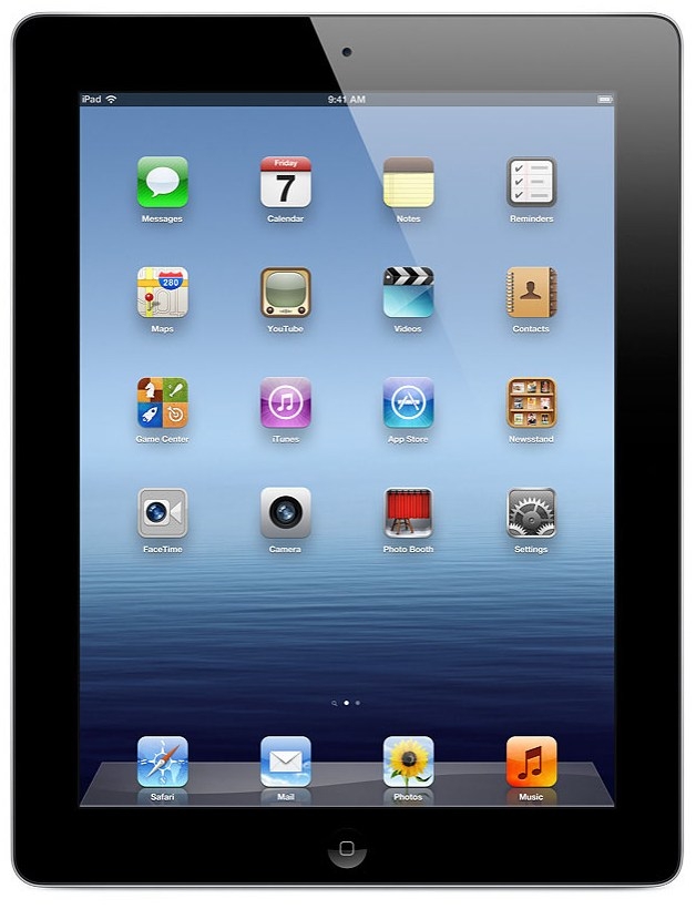 Apple iPad 3 Wi-Fi 16Gb Black (MC705) - зображення 1