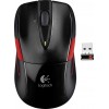 Logitech M525 Wireless Mouse (Black/Red) - зображення 1
