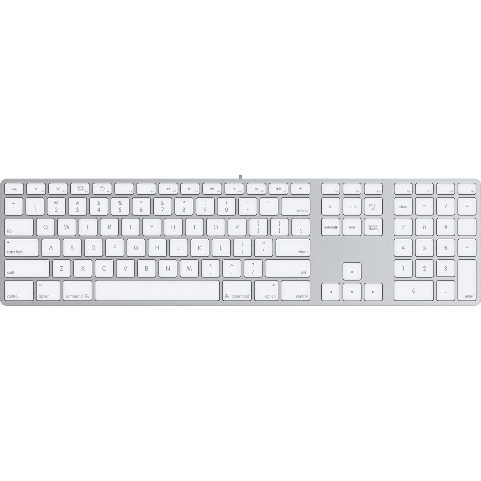 Apple Keyboard Aluminium (MB110) - зображення 1