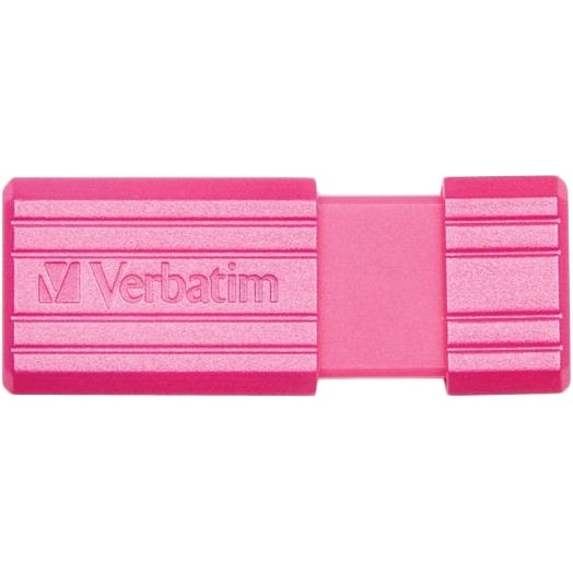 Verbatim 16 GB Store 'n' Go PinStripe Pink 49067 - зображення 1