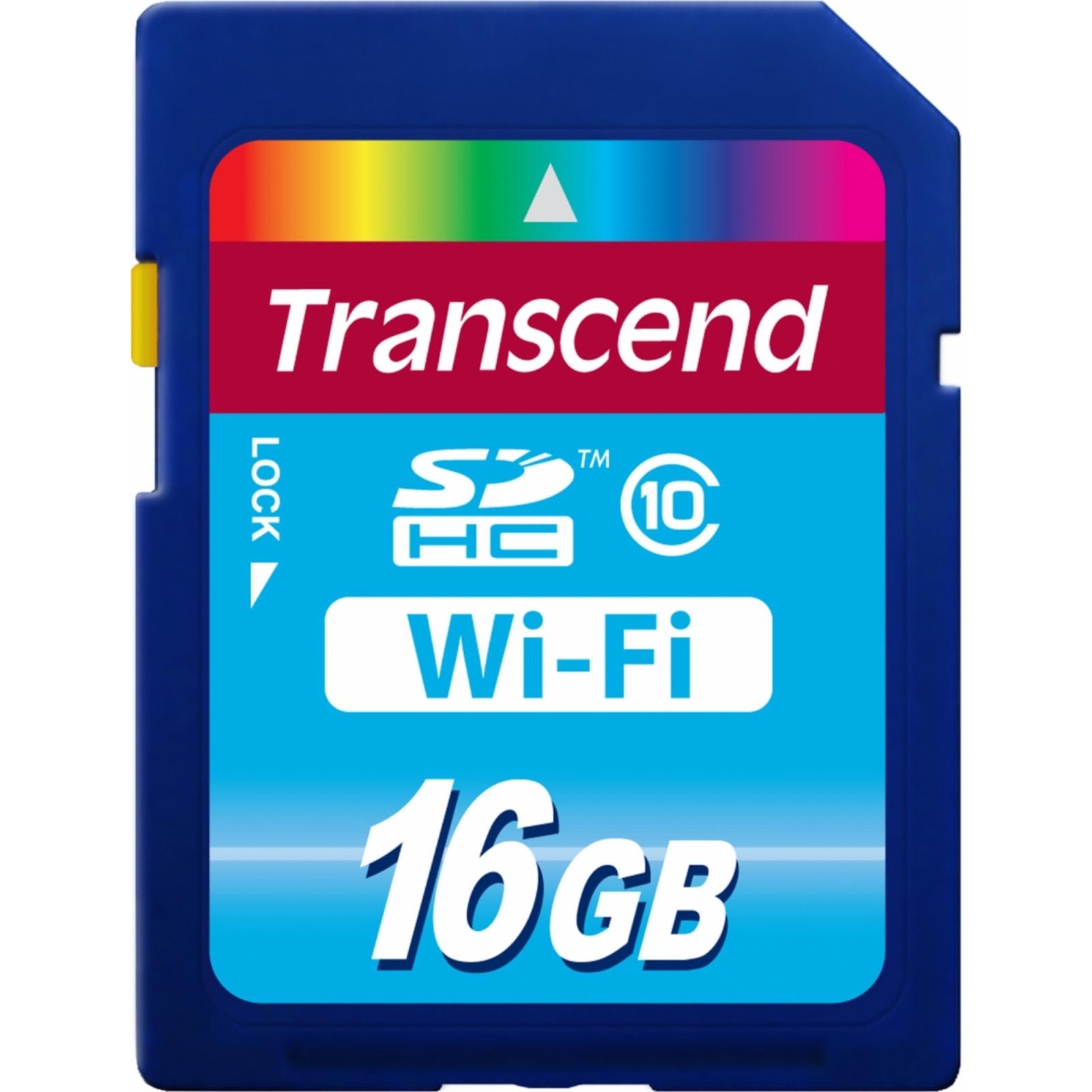 Transcend 16 GB SDHC Wi-Fi Class 10 TS16GWSDHC10 - зображення 1