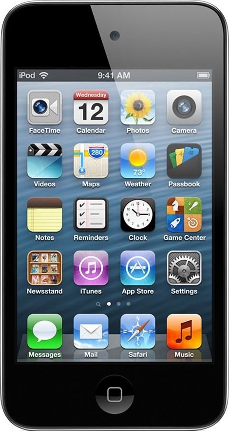 Apple iPod touch 4Gen 8Gb Black (MC540) - зображення 1