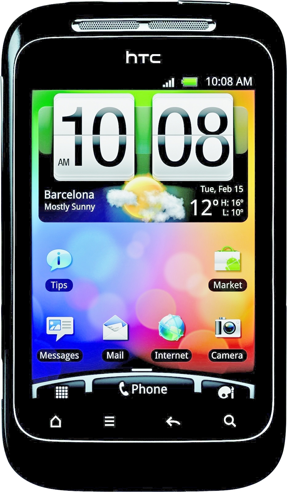 HTC Wildfire S (Black) - зображення 1
