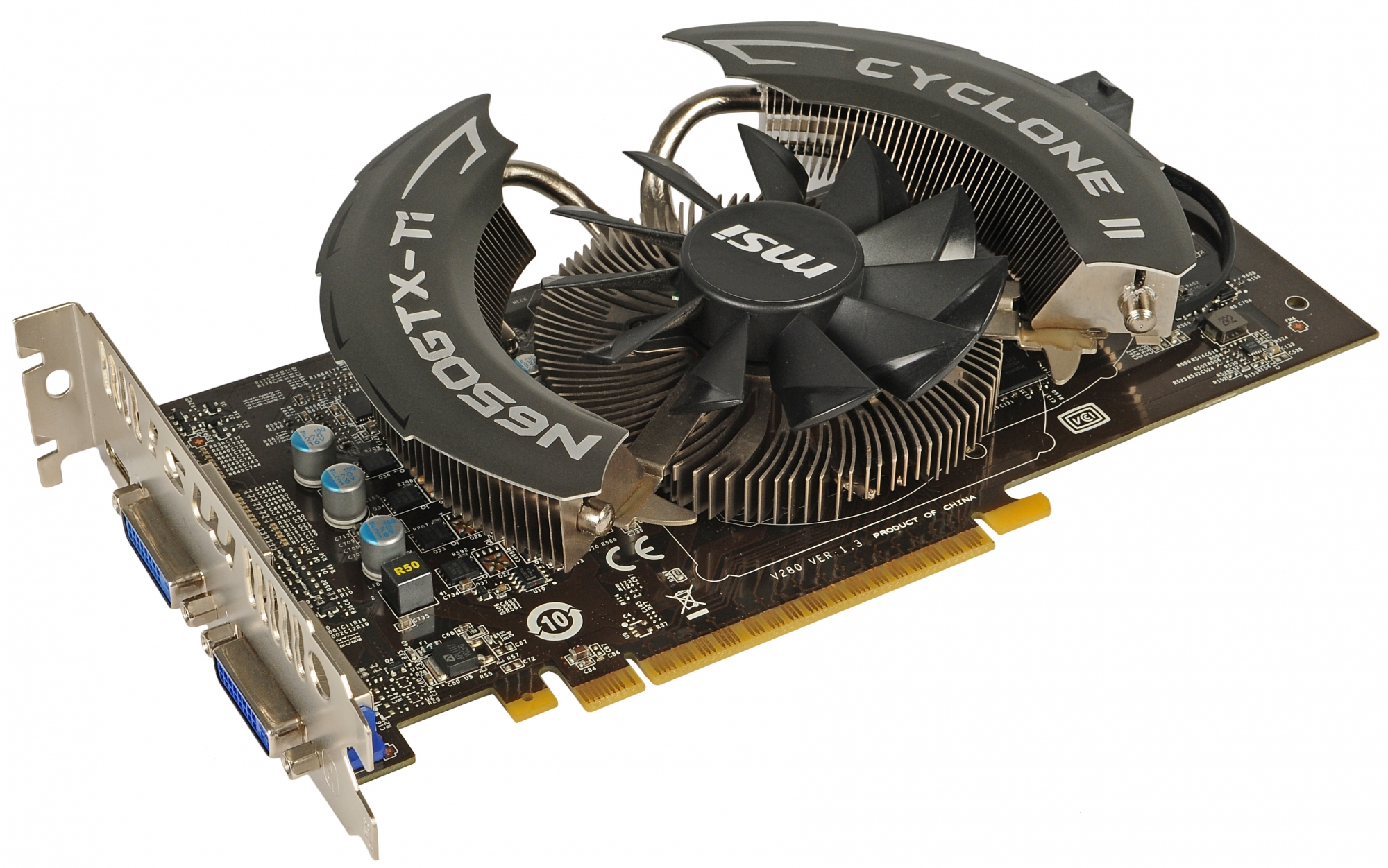 MSI GeForce GTX650 Ti N650 Ti PE 1GD5/OC (Cyclone II) - зображення 1