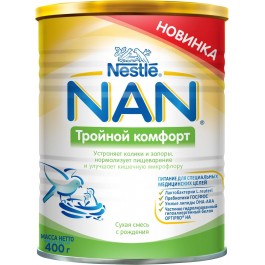 Nestle NAN Тройной комфорт 400 г