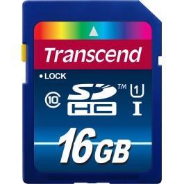 Transcend 16 GB SDHC UHS-1 Premium TS16GSDU1