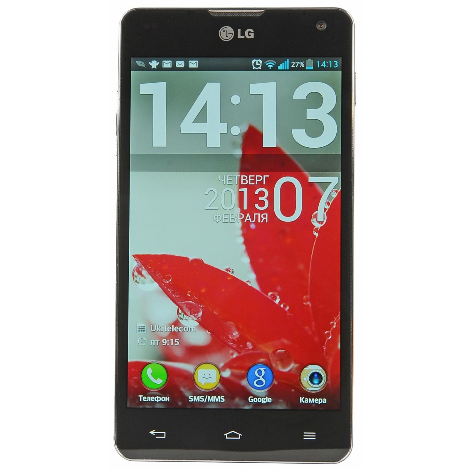 LG E975 Optimus G (Black) - зображення 1
