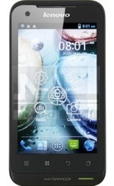 Lenovo IdeaPhone A660 (Black Green) - зображення 1