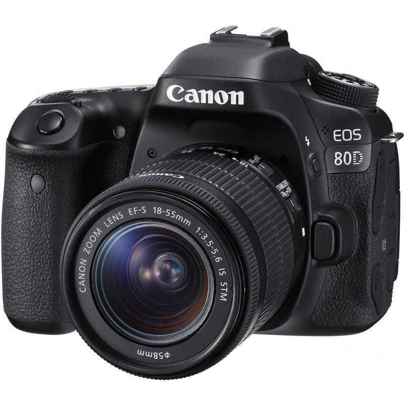 Canon EOS 80D kit (18-55mm) IS STM (1263C038) - зображення 1