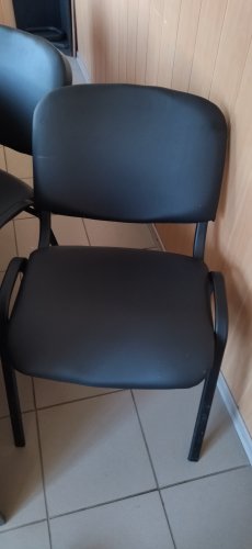 Фото Офісне крісло для відвідувачів Примтекс Плюс ISO black СZ-3 від користувача Катруся