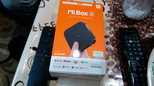 Фото Стаціонарний медіаплеєр Xiaomi Mi TV Box S (MDZ-22-AB) від користувача Андрей